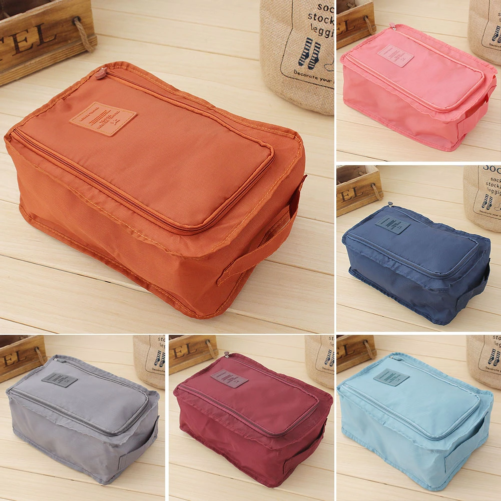 Дорожный органайзер для обуви сумки хранения переносные багажа нейлон 6 цветов