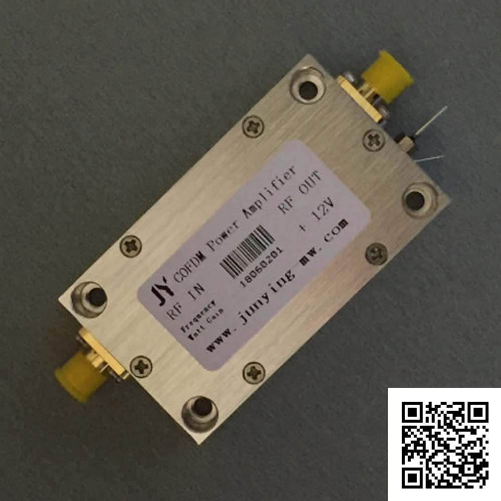 

UAV DVB-T COFDM Digital Graphic Power Amplifier 300-550MHz Power Amplifier