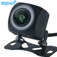 ziqiao car rear view camera hd fisheye lens night vision mccd universal parking backup camera hs075