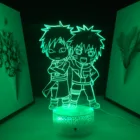 3D светодиодный ночник, милая аниме фигурка для подарка на день рождения, светильник ильник для детской спальни, декоративная лампа для манги, настольная лампа для комнаты