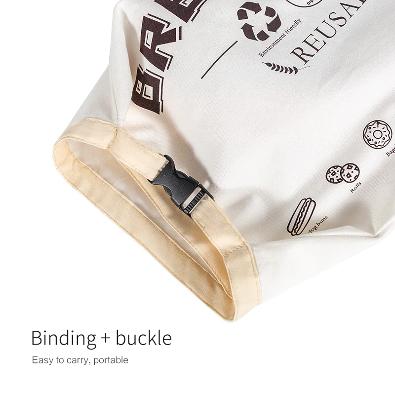 1 шт. Многоразовые Пакеты для хлеба из чистого хлопка и льна | Дом сад