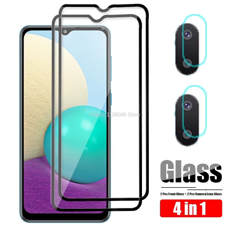 

Защитное стекло для камеры Samsung Galaxy M02, Защита экрана для Samsung A02 Len, Защитная передняя пленка на Samsung A M 02 2021