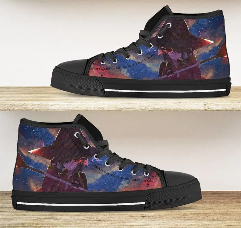 

KonoSuba Walking Canvas Boots Shoes Breathable Newest Comfortable Men Wearable Comfort Sport Shoes Classic Sneakers