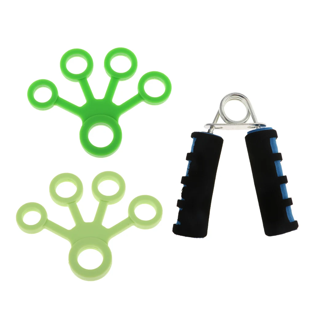 4 упаковки ручного захвата укрепляющий палец носилки прочность и ловкость