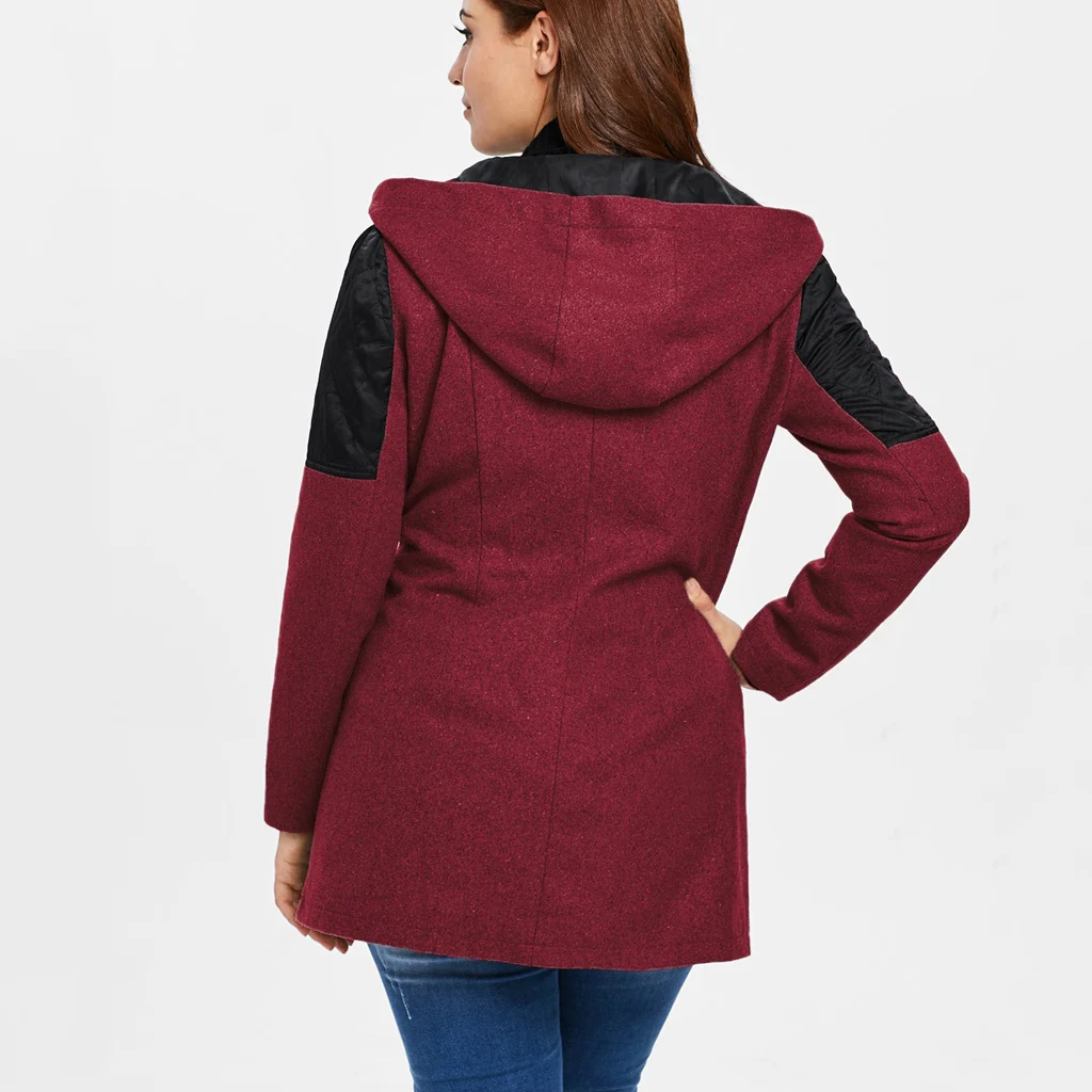 

Womens Fashion Female Wool Overcoat Long Wool Coats & Jackets Wool & Blends outerwear winter clothing