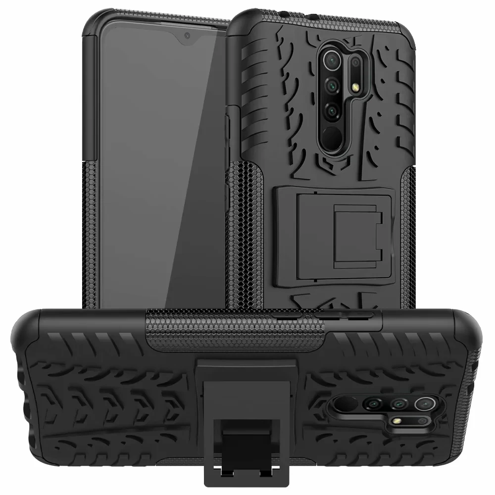

Rugged Cover Shockproof Hard Silicone Armor Case for Xiaomi Mi 10 9T Se Redmi 9 10X 5G 8 8A Note 9S 9 8T CC9 Pro A3 Lite K20 K30