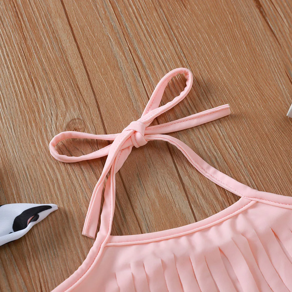 Одежда для детей малышей девочек с кисточками и принтом в виде подсолнухов