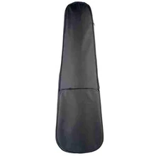 Hot-NAOMI Violin Case 1/8 Size Professional Triangular Shape Violin Hard Case Yellow Inside Violin Parts Black