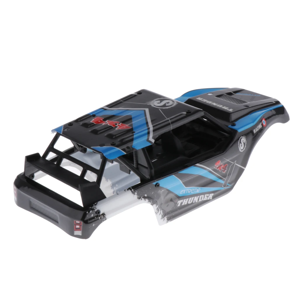 

RC Car Body Shell Frame 1/18Scale 4WD Parts Practical And Durable 18312 Blue