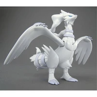 bandai pokemon action figure fight model evolution department 13 white beast reshiram rare ornament toy