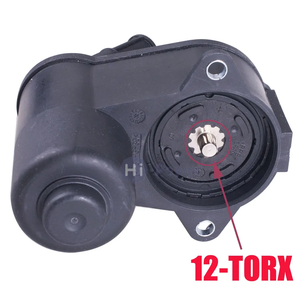 Серводвигатель заднего тормоза 6/12 Torx 3C0998281A для VW Passat B6 CC Tiguan Audi 3C0998281B 32330208 |
