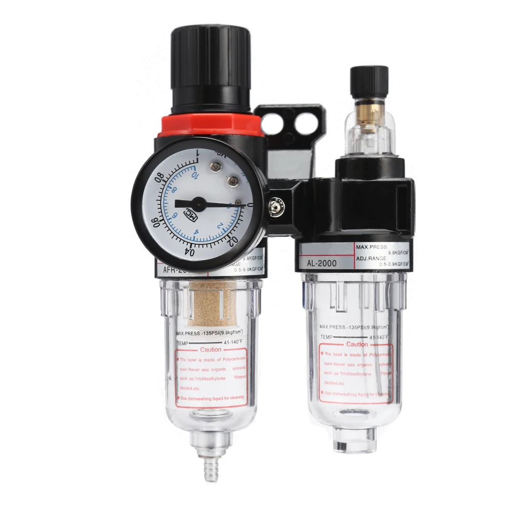Пневматический воздушный компрессор AFC2000 1/4 дюйма фильтр давления регулятор