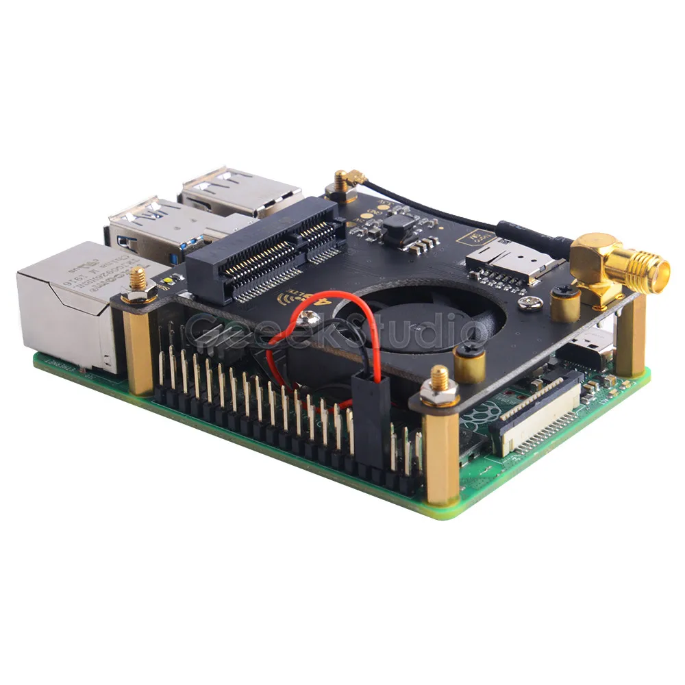 Шляпа Raspberry Pi 3G 4G для 2B / 3B + 4B ZERO W Jetson Nano|Аксессуары демонстрационных стендов| |