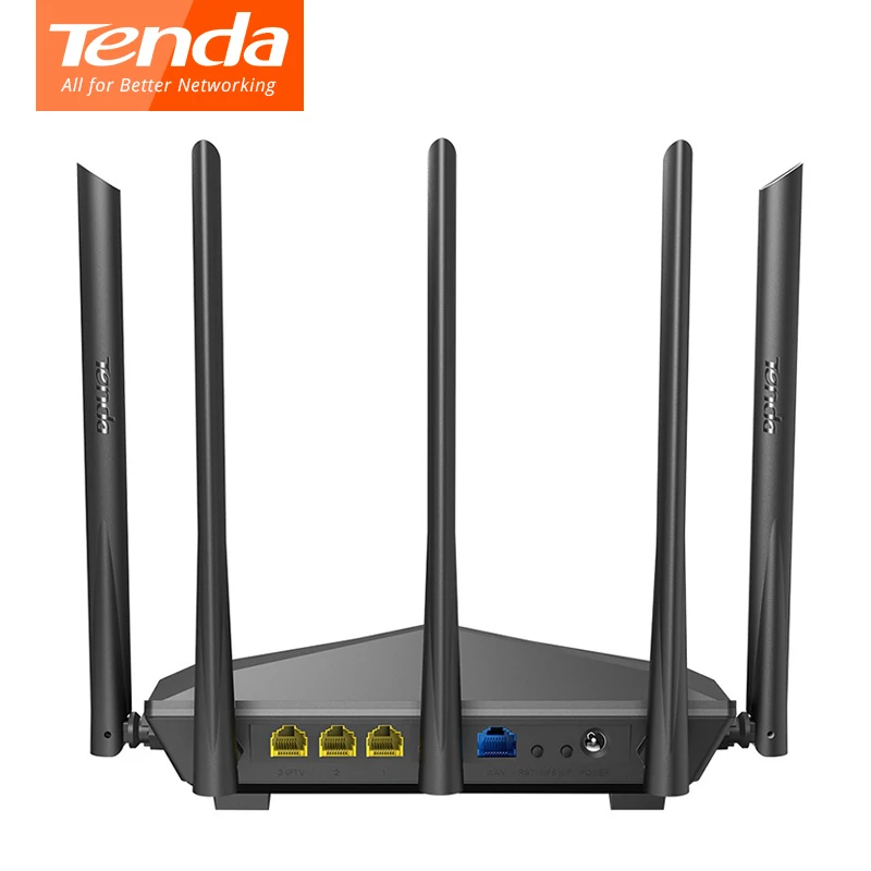 Беспроводной роутер Tenda AC11 гигабитный Wifi маршрутизатор AC1200 двухдиапазонный WIFI