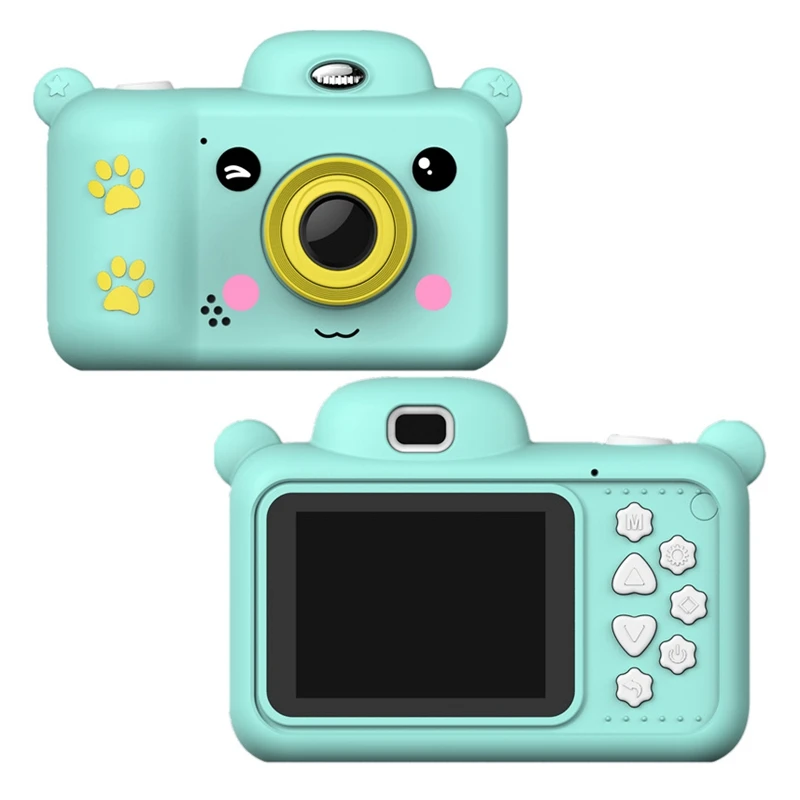 C3 детская камера мультипликационная цифровая двойная мини-камера портативная