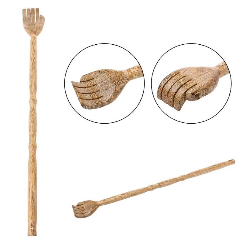 

Wooden Back Scratcher Self-Massage Body Massage Hackle Itch Stick Health Product