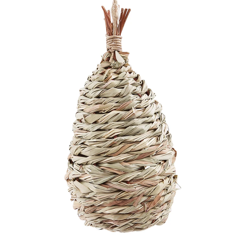 Натуральное Птичье гнездо клетка для птичьего домика украшение домашнего двора