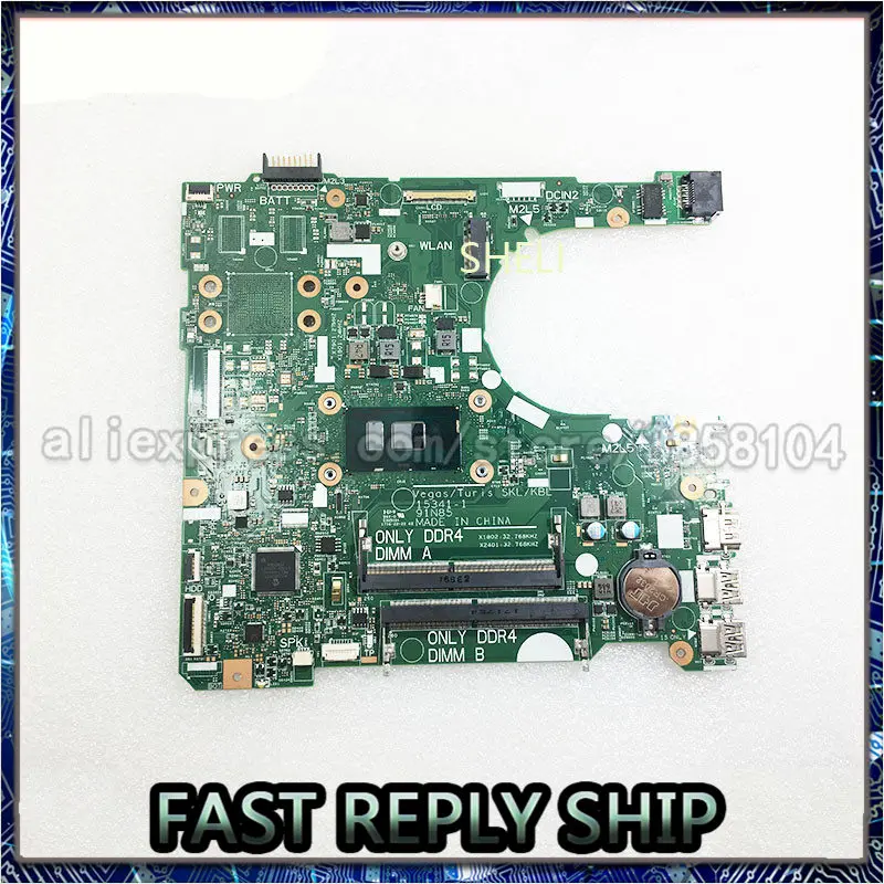 Шели для DELL материнская плата CN-0DKK57 0DKK57 DKK57 Inspiron 15 3567 портативного компьютера с SR2ZU