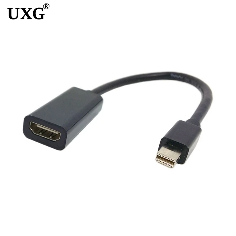 MINI DP Thunderbolt 2 To HDMI-compatible Cable Adapter Male To Female For HP/DELL Laptop PC Display Port HDTV Cable Adapter