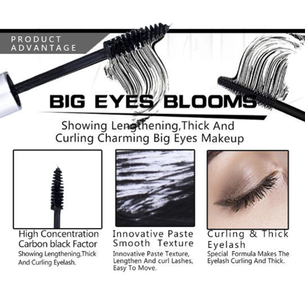 Тушь для ресниц очень длинная тушь Водостойкая |