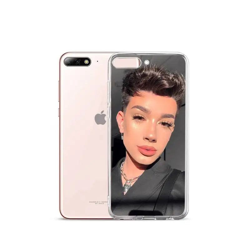 

Makeup blogger James Charles Phone Case Transparent for iPhone Samsung A S 11 12 6 7 8 9 10 20 Pro X XS Max XR Plus lite