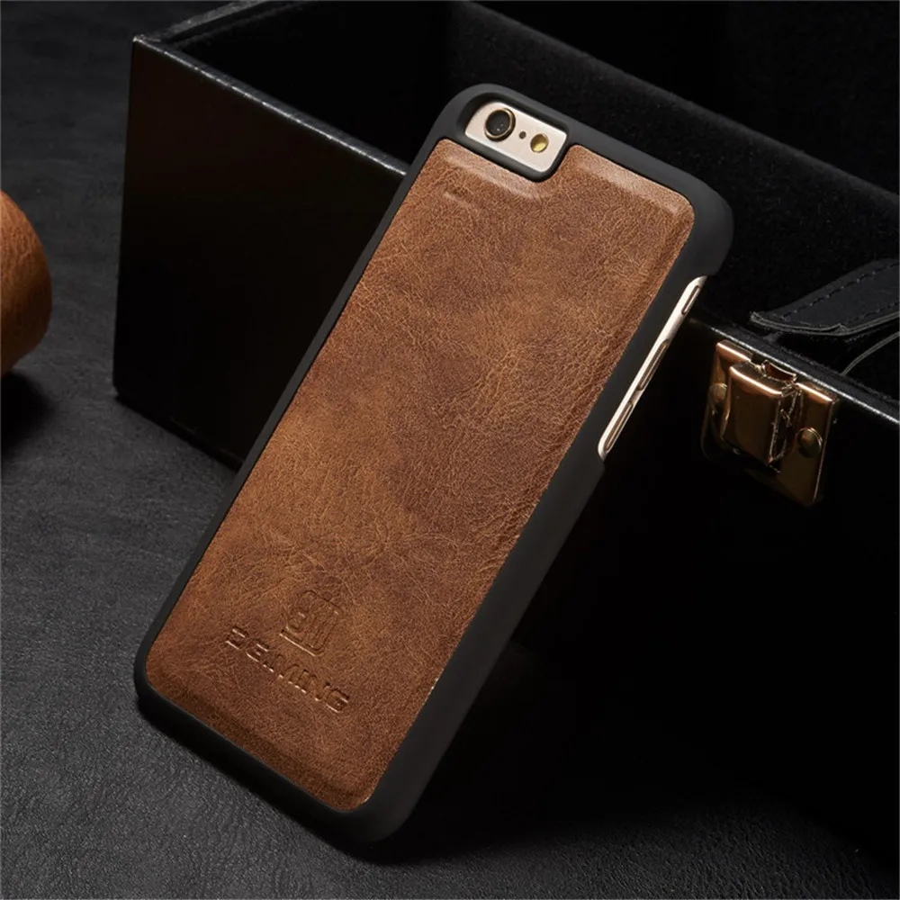 DG. MING кожаный чехол для iPhone 11 Pro Max XS Max XR X 6 6S 7 8 Plus откидной Чехол-бумажник для samsung S10 S9 S8 Note 10 Plus Coque