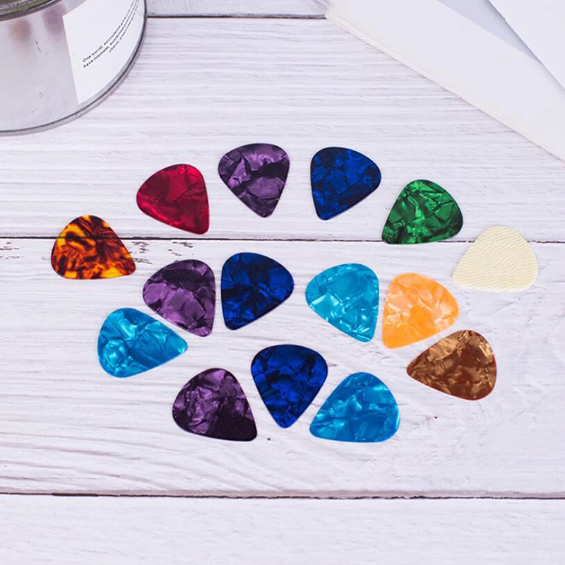 10 шт. Новые акустические медиаторы s Plectrum Celluloid аксессуары для электрической