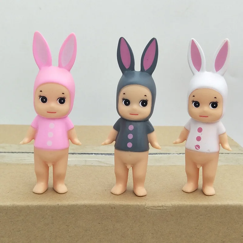Женская мини фигурка Коллекционная модель игрушки милая кавайная