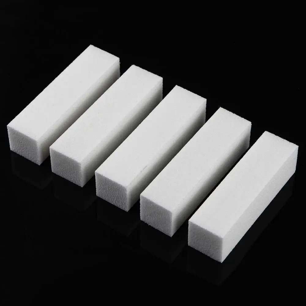 Monja 10 шт. пилки для маникюра шлифовальная губка полировки ногтей инструменты