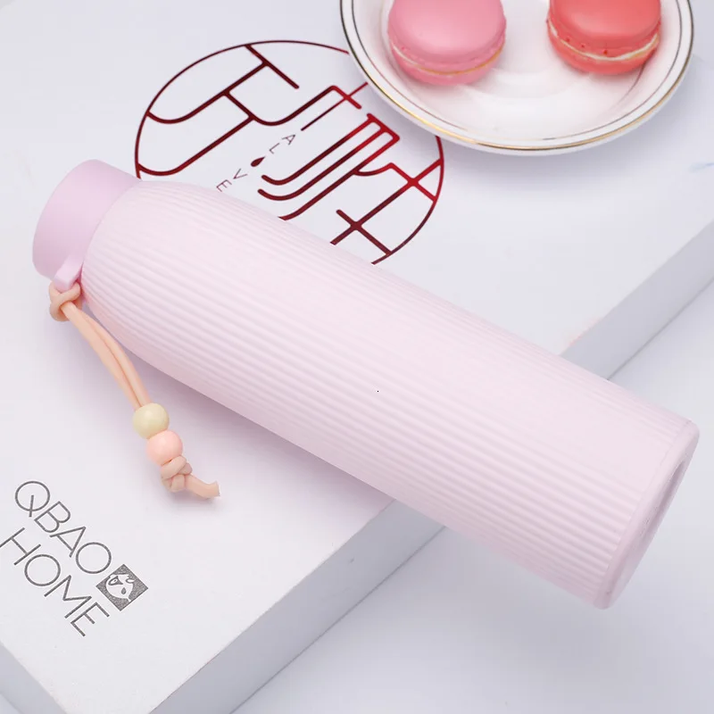 Портативная оригинальная стеклянная бутылка Aquarius чашка для школьниц милая Shuangzhu