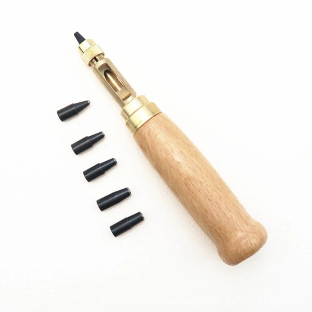 1 компл. Отверстие Дырокол винт Съемный Φ авто с наконечником 6 размеров 5-4 мм