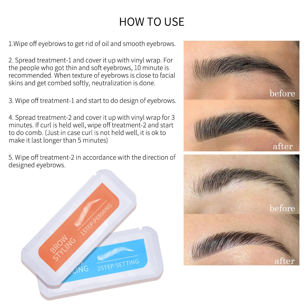 Professional Beauty Brow Lamination Kit Safe Lift Eyebrow Lifting Protable Travel cosmetics | Красота и здоровье