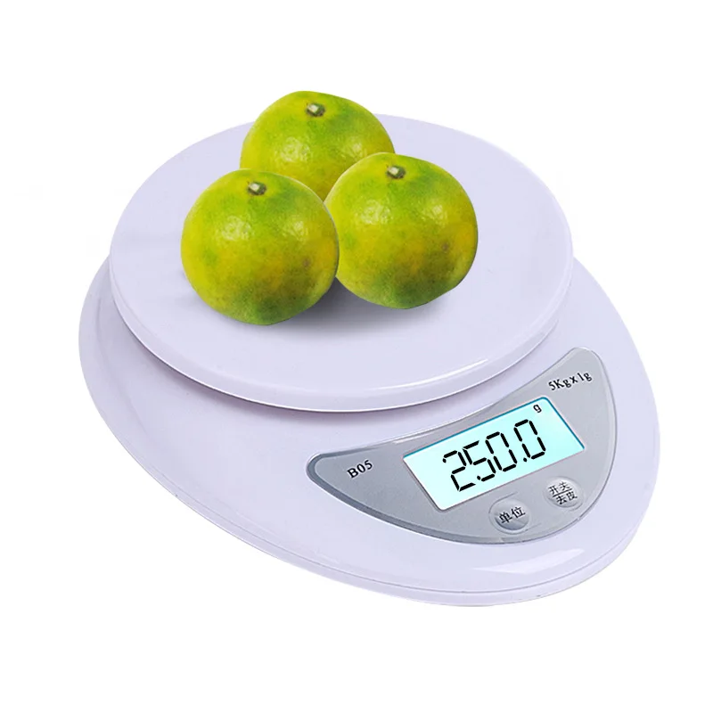 

5kg/1g 1kg/0.1g Portable Digital Scale LED Electronic Scales Postal Food Measuring Weight Kitchen LED Electronic Accurate Scales