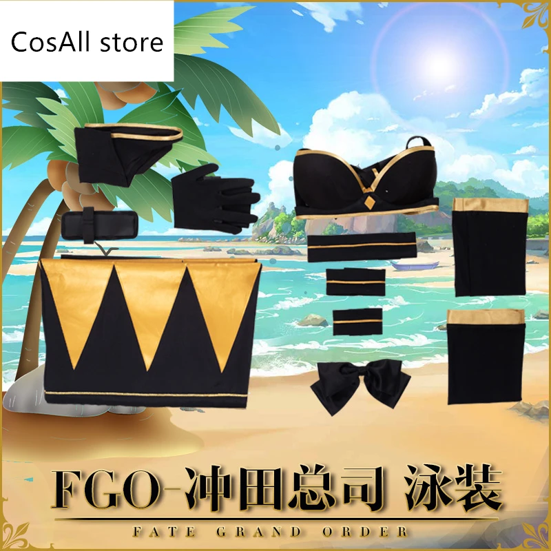 

Souji Okita FGO Cosplay Fate/Grand Order Souji Okita Swimsuit swimwear Cosplay costume sexy lingeries