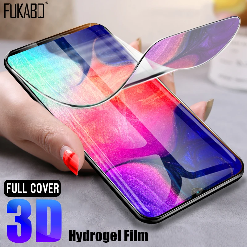 Гидрогелевая 3d пленка с закругленными краями для One Plus 7 6 7T Pro полное покрытие