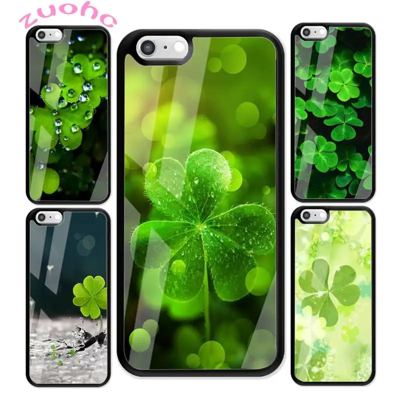 

Shamrock Plexiglass Phone Case Back Shell For IPhone 12 11 Pro Max Cases XR XS 7 8 Plus Cover Accessories Carcasa