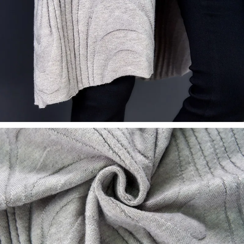Retro Cardigan Women Long Sleeve New Female Elegant Pocket Knitted Outerwear Sweater Jacket Tops for lady High Quality |