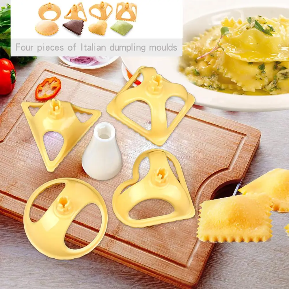 4 шт. форма для пельменей круглый треугольный сердечник квадратный Jiaozi кухонный
