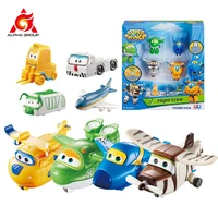 super wings eight outfits transform a bots 8pk hot sale robots action figures transformation for children birthday gifts
