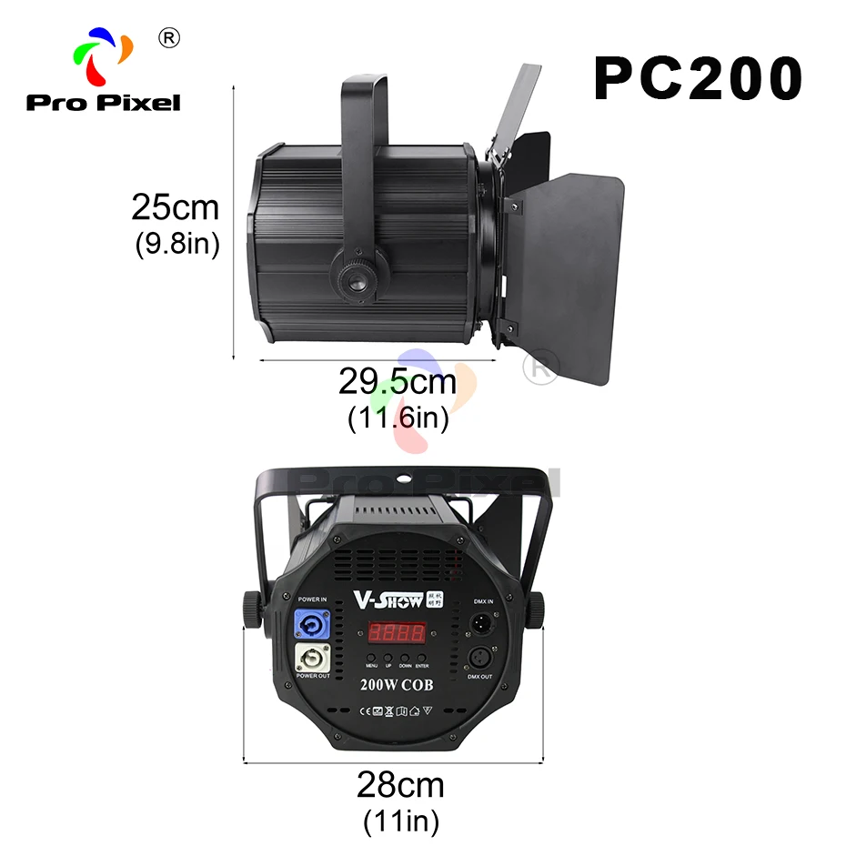 4pcs 2CH 200W COB LED Par WW for wdding light &amp Fashion show dj | Лампы и освещение