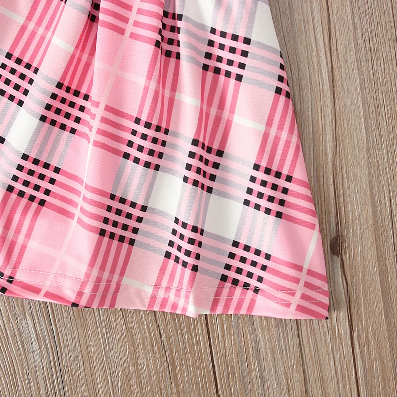 Детский комплект с юбкой Siskakia футболка оборками на плечах и длинным рукавом