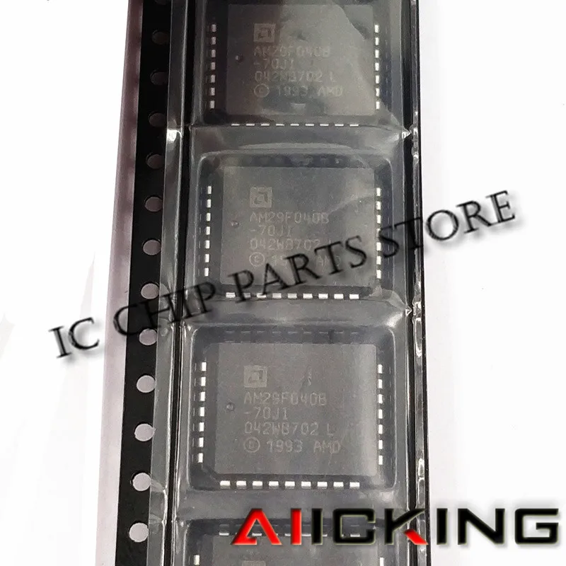 5/PCS AM29F040B-70JI AM29F040B PLCC32 Integrated IC Chip New original