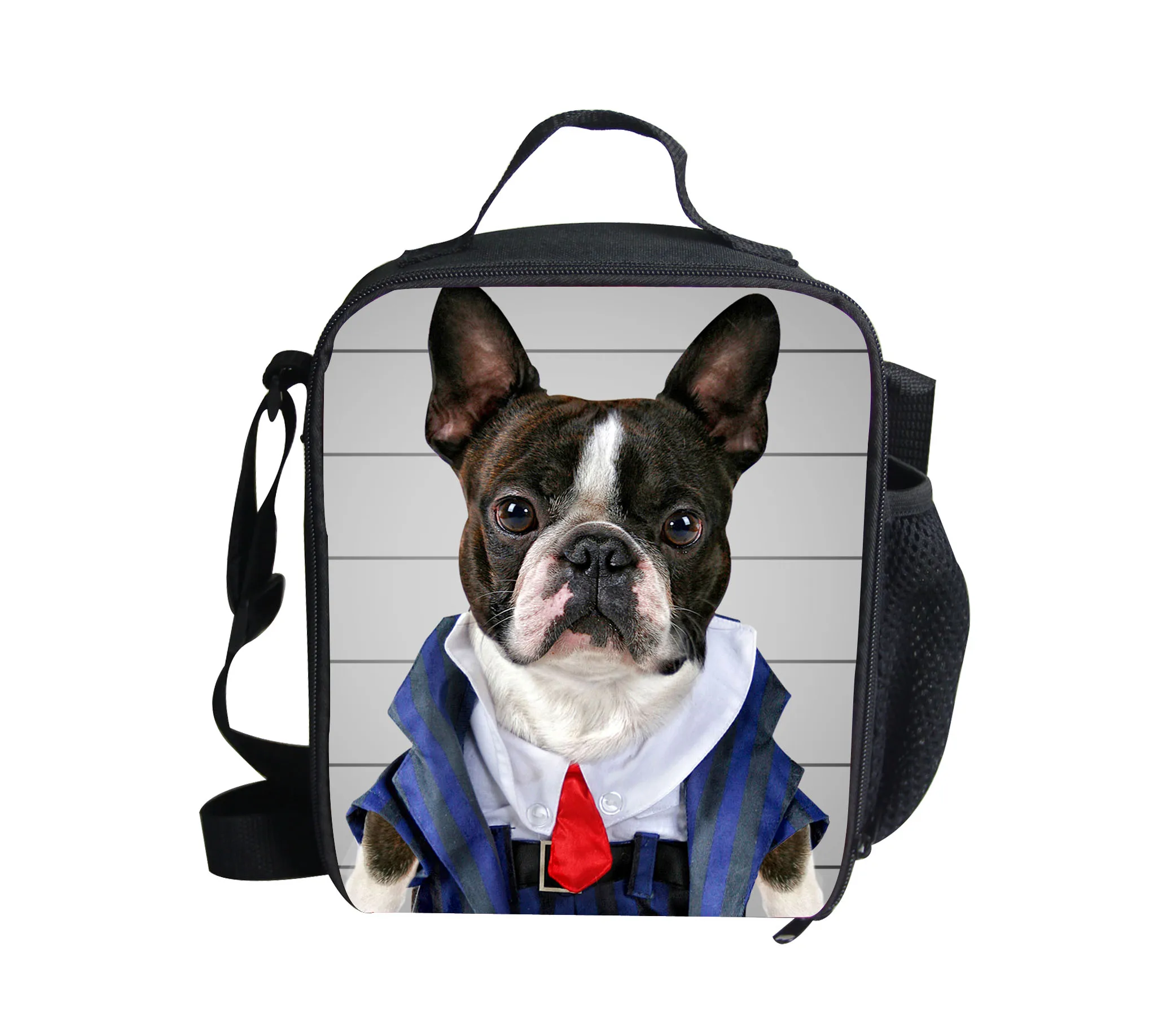 

Homme Thermal Keeping Lunch Bags Animal Cartoon Pig Printed Picnic Food Cooler Bag Women Customize Messenger Lunch Sack