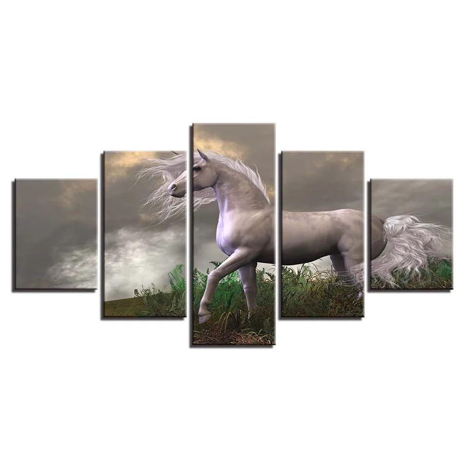 

Home Art Posters Anime Scenery HD 5 Pieces Decoration for Room Decor Posters Wall Art Wall Paintings Home Decor Anime Poster