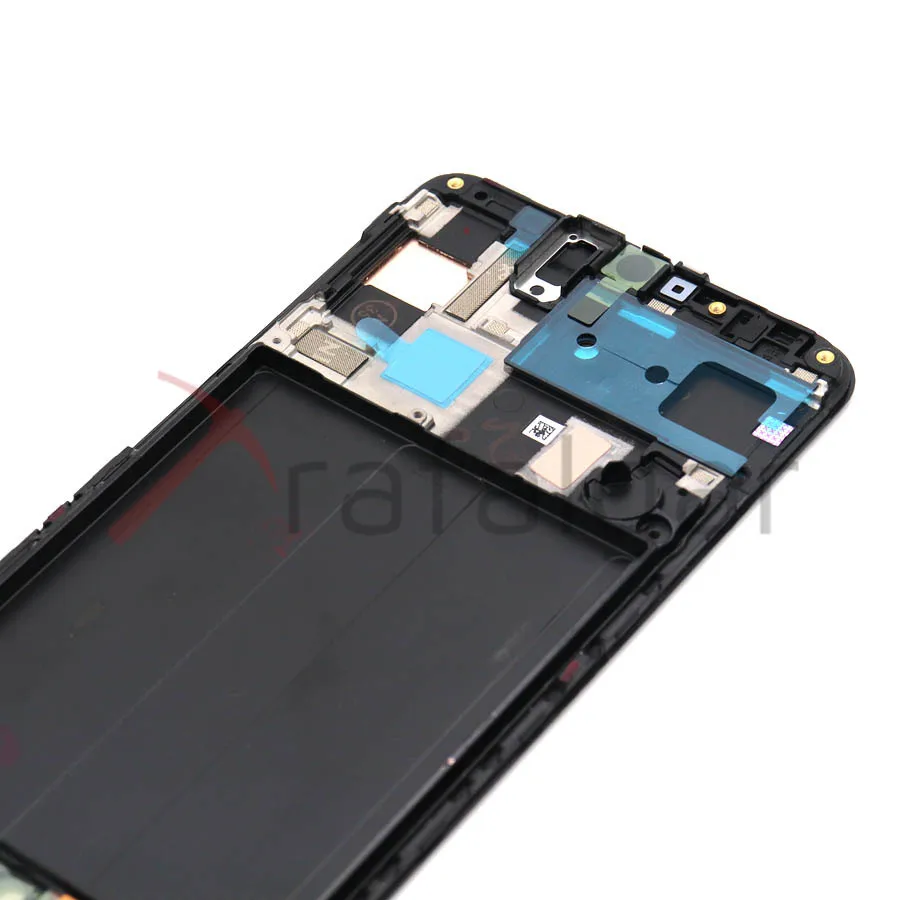 ЖК-дисплей для samsung Galaxy A50 A505F/DS A505, кодирующий преобразователь сенсорного экрана в сборе с рамкой для samsung A50 lcd