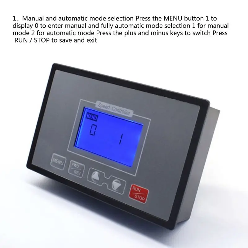 ЖК-дисплей Smart Digital Display 0 ~ 100% Регулируемый 60A ШИМ DC10-55 V контроллер скорости