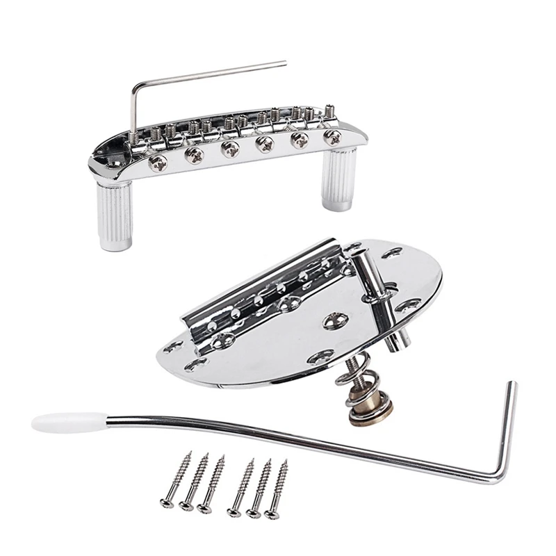 Гитарный мост Тяговая пластина Tremolo для Mustang и Jazzmaster аксессуары переоборудования