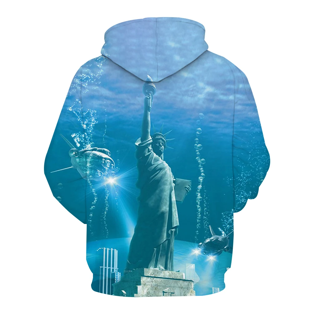

New 2020 Custom Unisex Sweatshirt 3D Digital Printing Hoodies Pullovers Hoodies European and American large size S-6XL