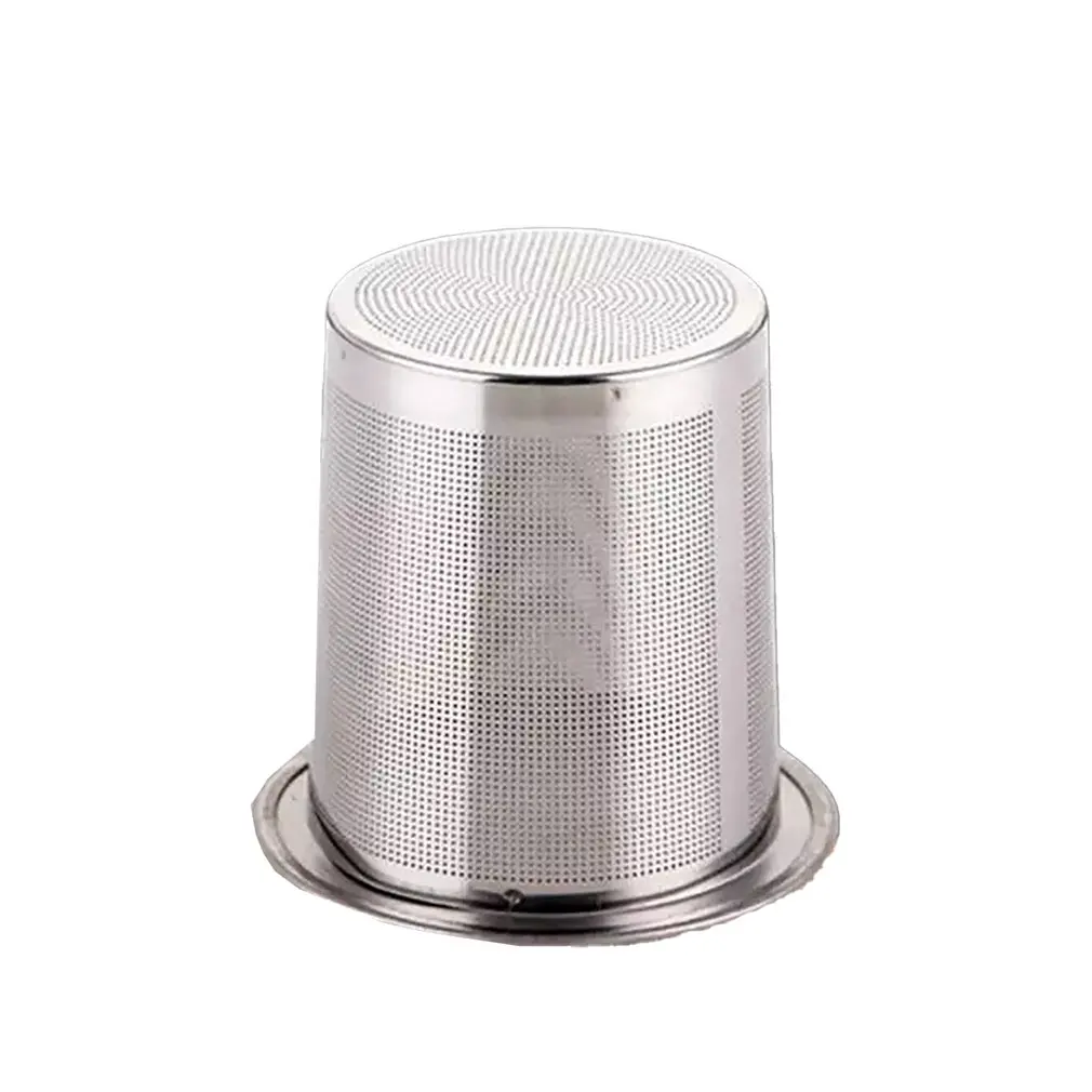 

Stainless Steel Tea Infuser Silver Mesh Kitchen Accessories Safe Density Reusable Tea Strainer Herb Tea Tools Accessories #137