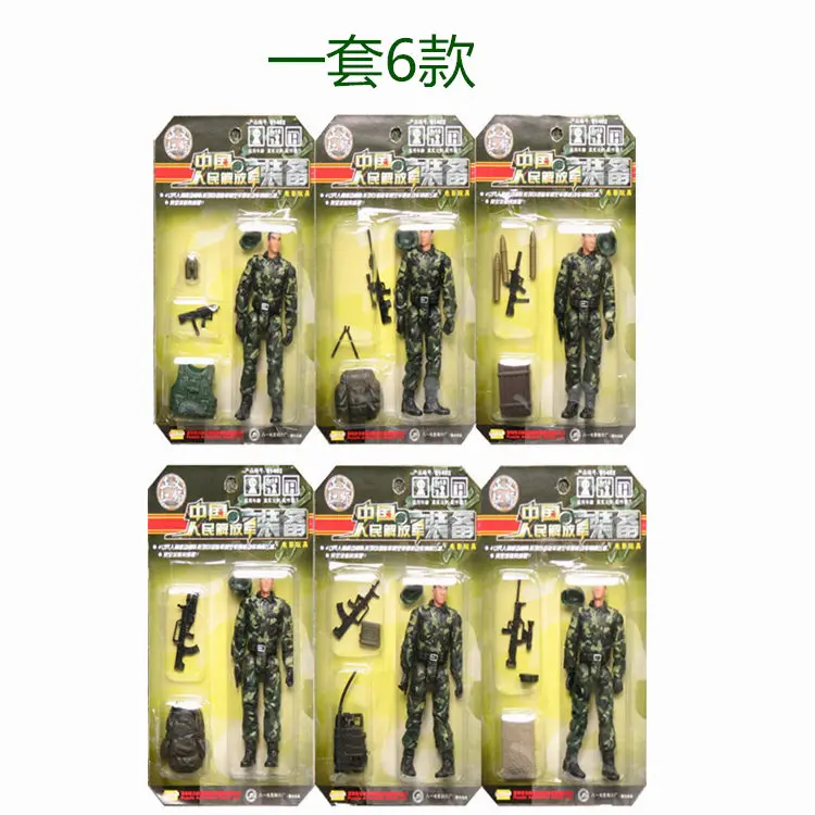 

Justice Red Division 1:18 Scale 3.75 Inch Doll Model Chinese Soldiers PLA Dark Source Acid Rain War Action Figure TOYS